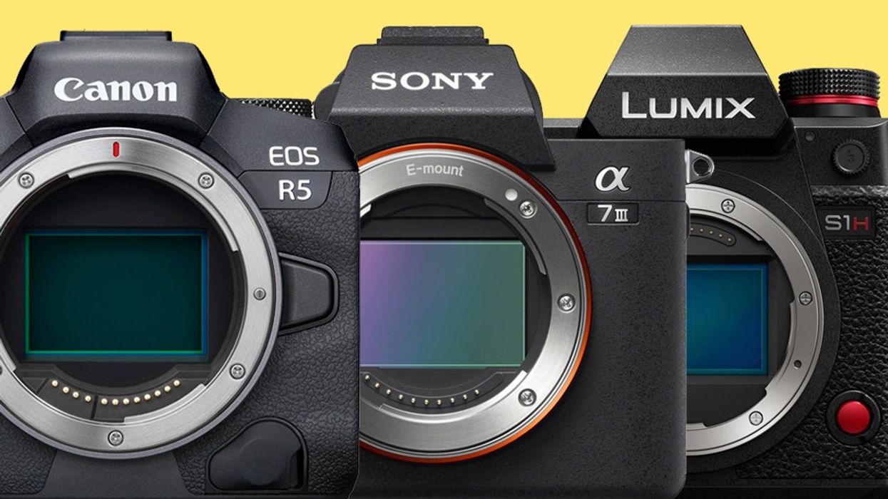 Full-Frame Showdown: Canon R5, Panasonic S1H, and Sony a7 III | No Film  School