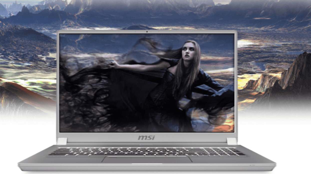 MSI's P75 Creator is driven by NVIDIA Studio's RTX GPU