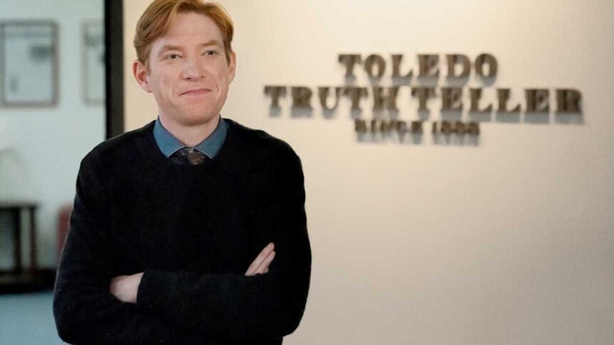 Ned (Domhnall Gleeson) in The Paper
