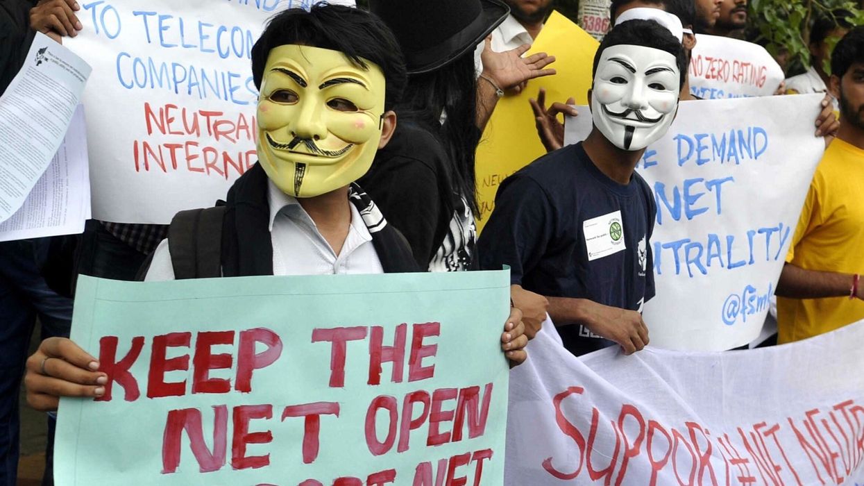 Net Neutrality Content Blocked 2016 No Film School Anonymous Protest