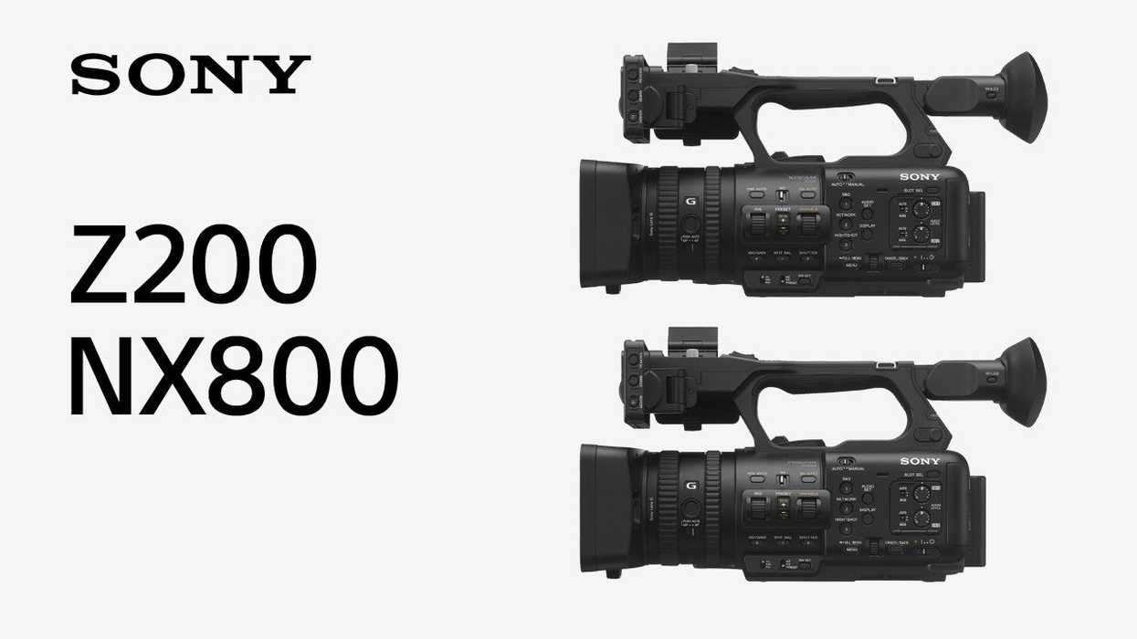 Capture Live Sports and Streams With Sony’s Latest UHD 4K60 Camcorders