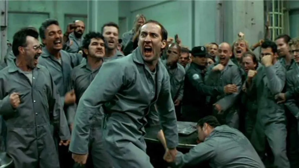 Nicholas Cage as Castor Troy in Face/Off, 1997