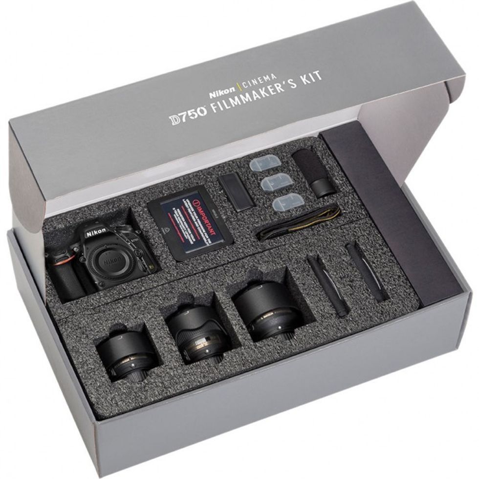 Nikon D750 DSLR Filmmakers Kit