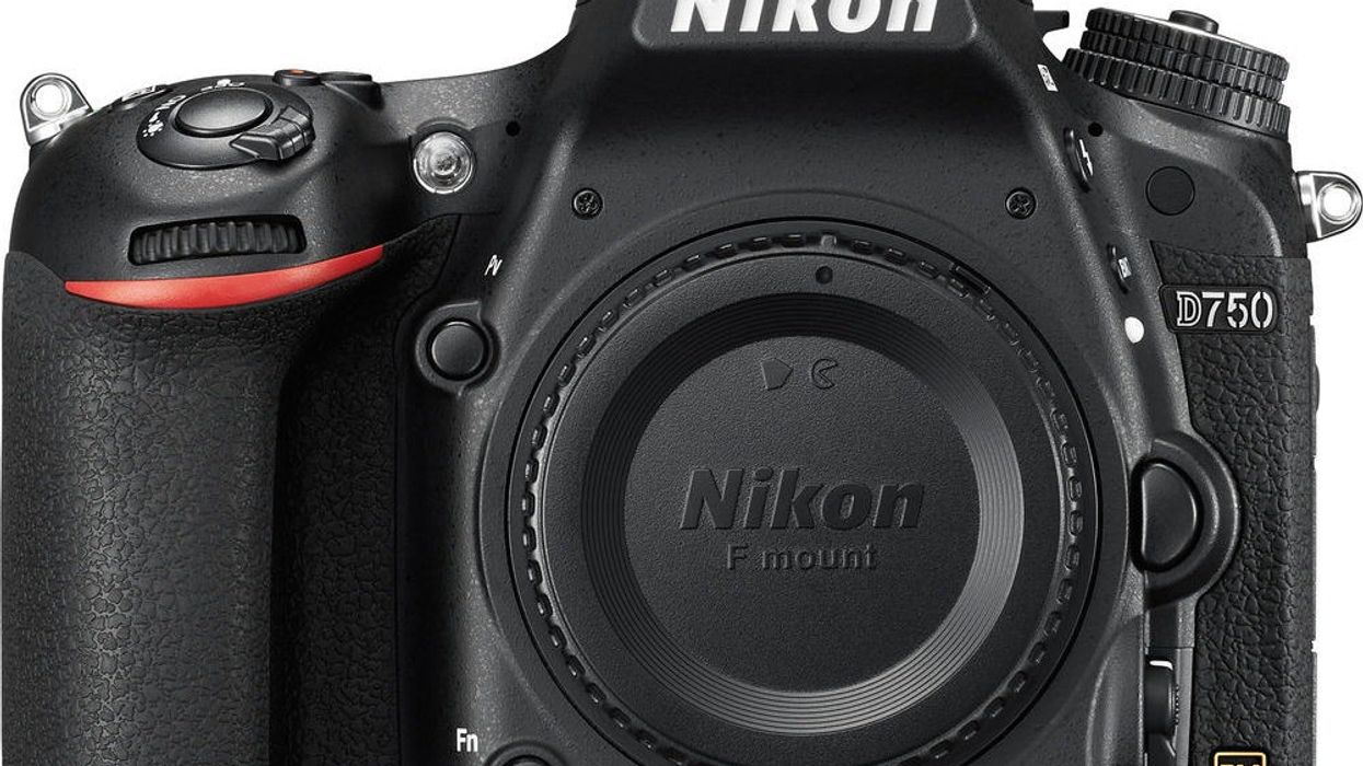 Nikon D750 Front No Lens