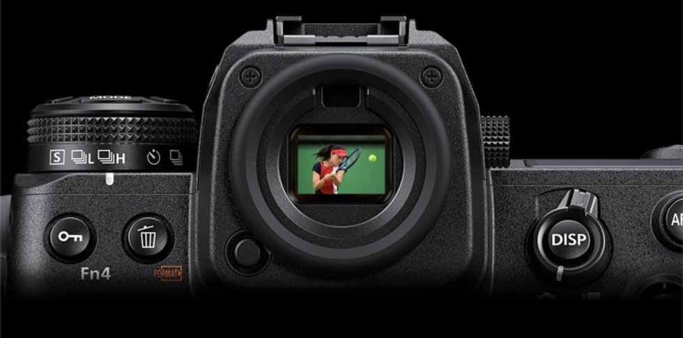 Nikon Z 9 Real Live Viewfinder w/ 120 FPS