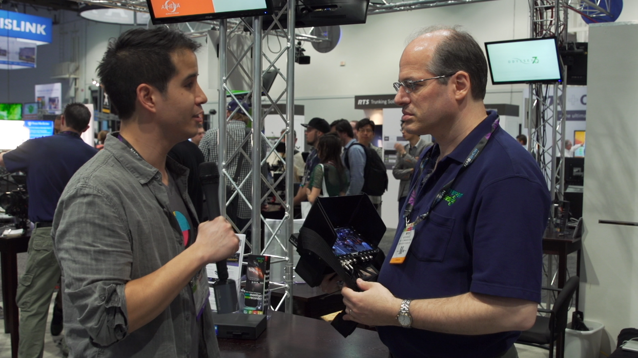No-film-school-with-mitch-gross-and-convergent-design-at-nab-2014
