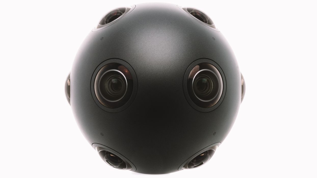 Nokia Ozo VR Camera - Black Ball White Background