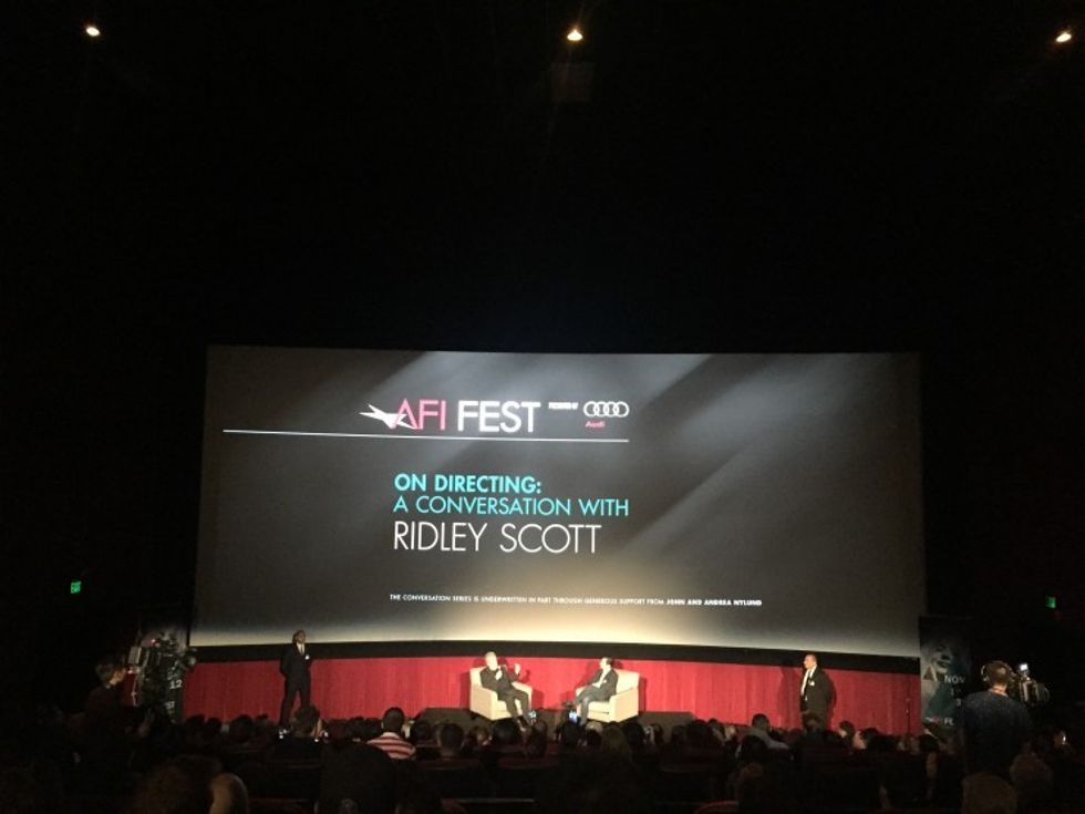On Directing: Ridley Scott at AFI Fest 2015