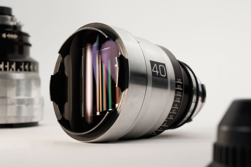 One of the modified T Series lens used for 'Killers of the Flower Moon'