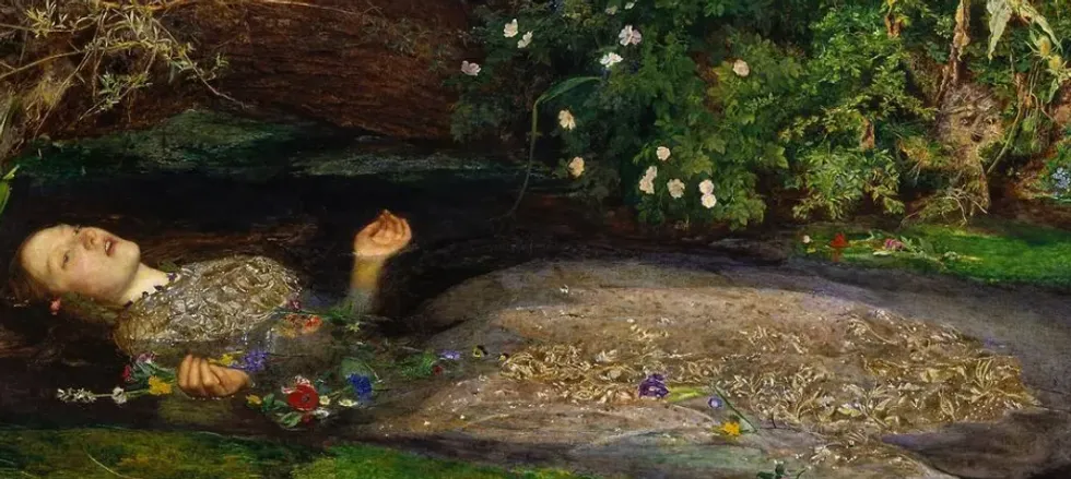 Ophelia by John Everett Millais (1851)