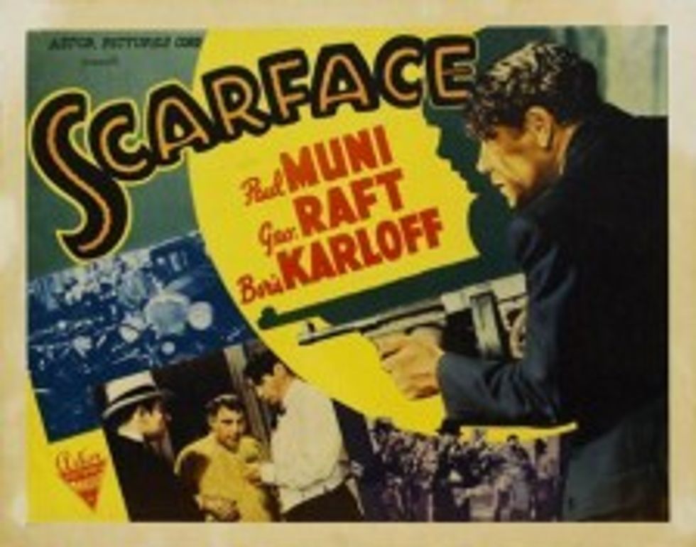 original 1932 scarface poster