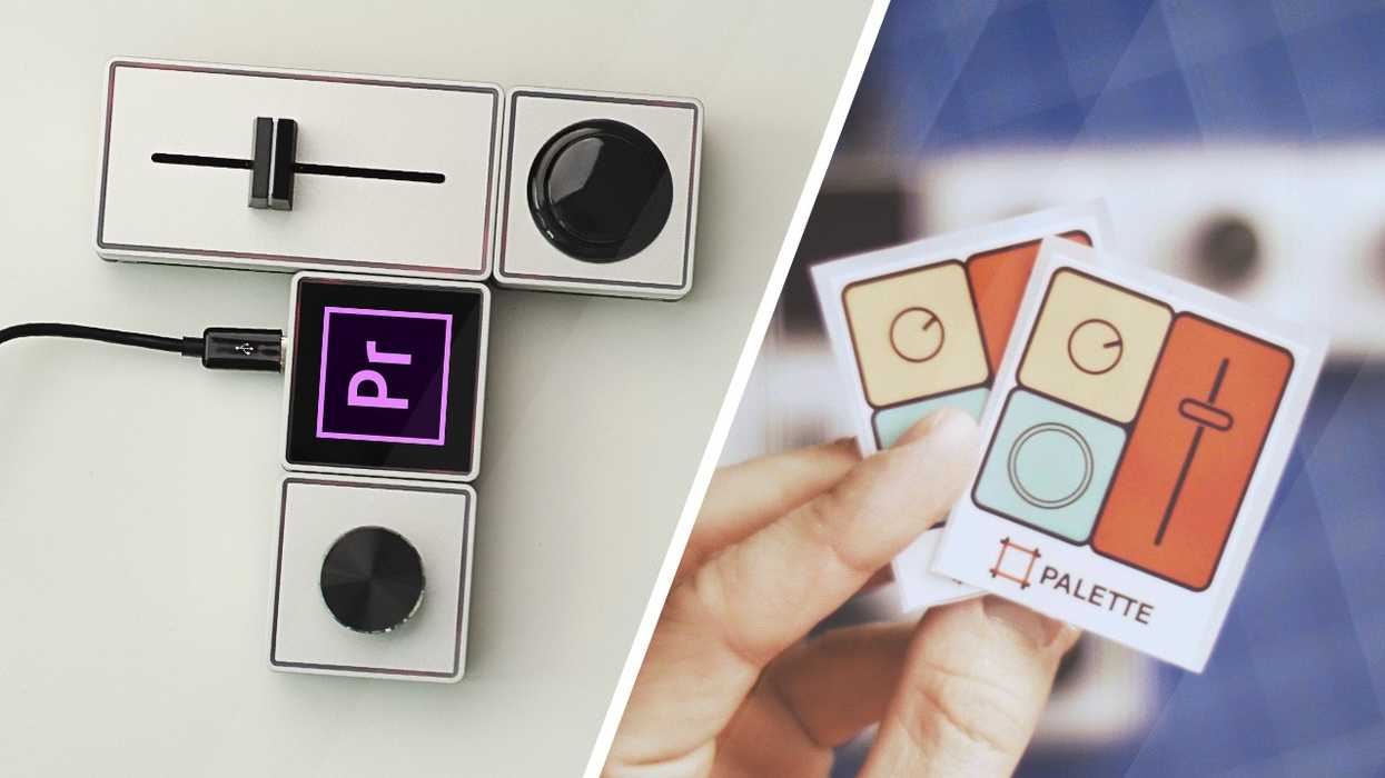 palette gear for video editing in premiere pro