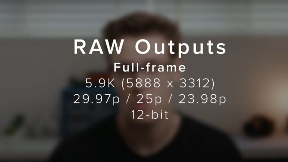Panasonic BS1H Full Frame Resolutions