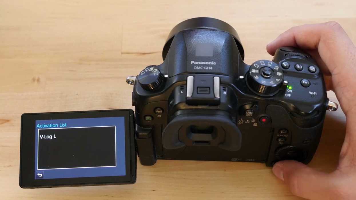 Panasonic LUMIX GH4 VLog L & Firmware 2.4 Update Process