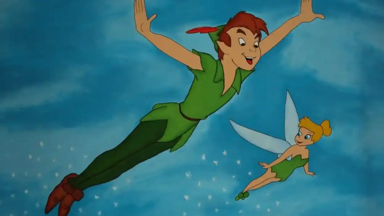 Peter Pan and Tinker Bell