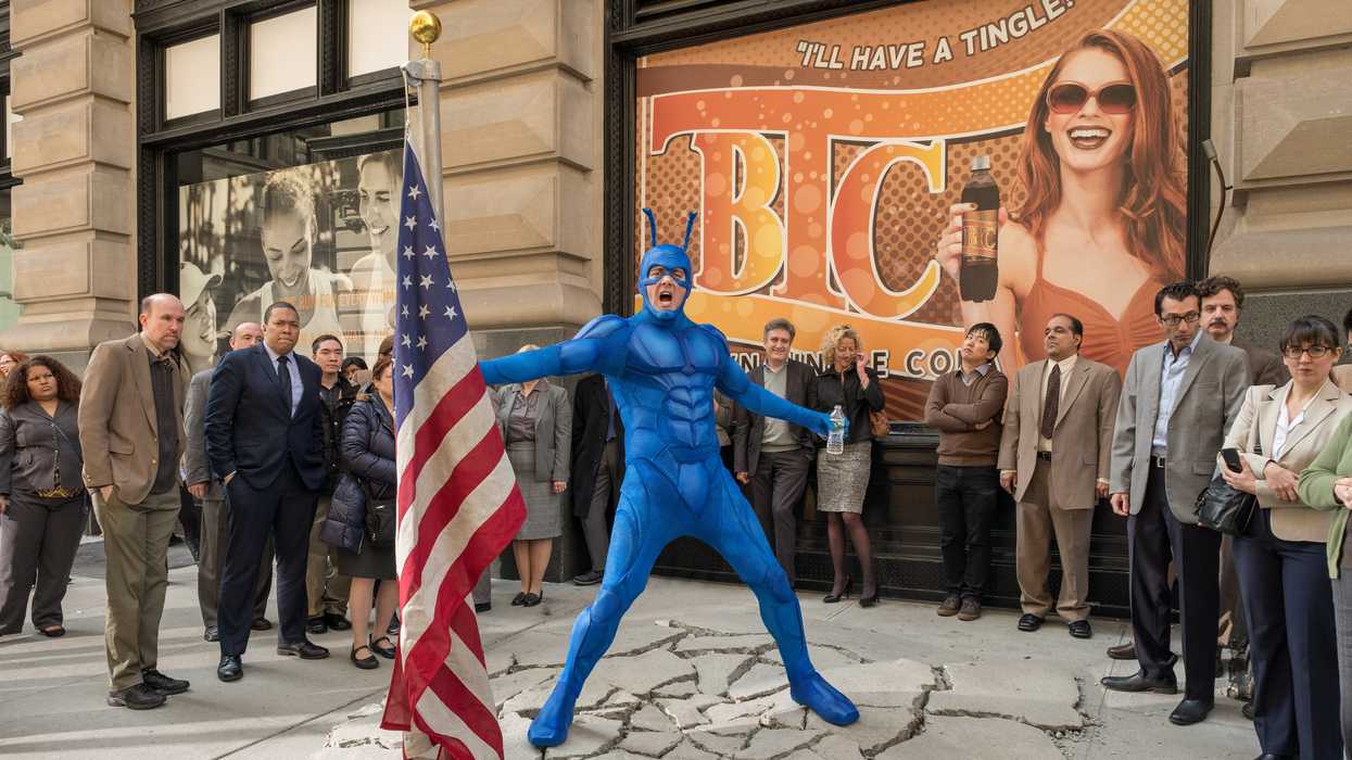 Peter Serafinowicz as The Tick - William Rexer and Scott Ramsey