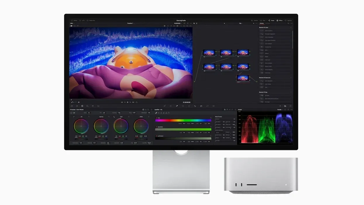 Photo of the Mac Studio from Apple
