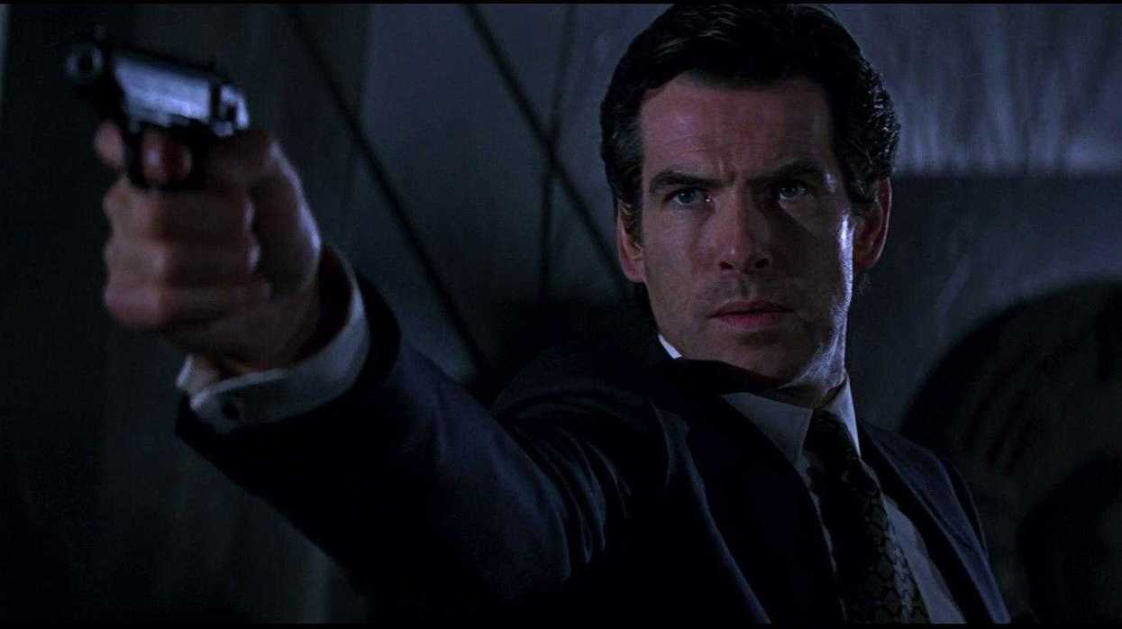 Pierce Brosnan as James Bond in GoldenEye