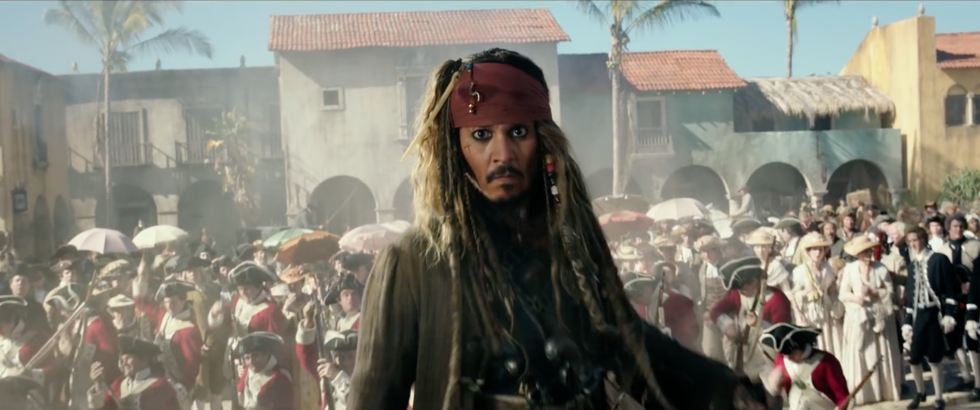 Pirates of the Caribbean Dead Men Tell No Tales DP Paul Cameron Captain Jack Sparrow (Johnny Depp)