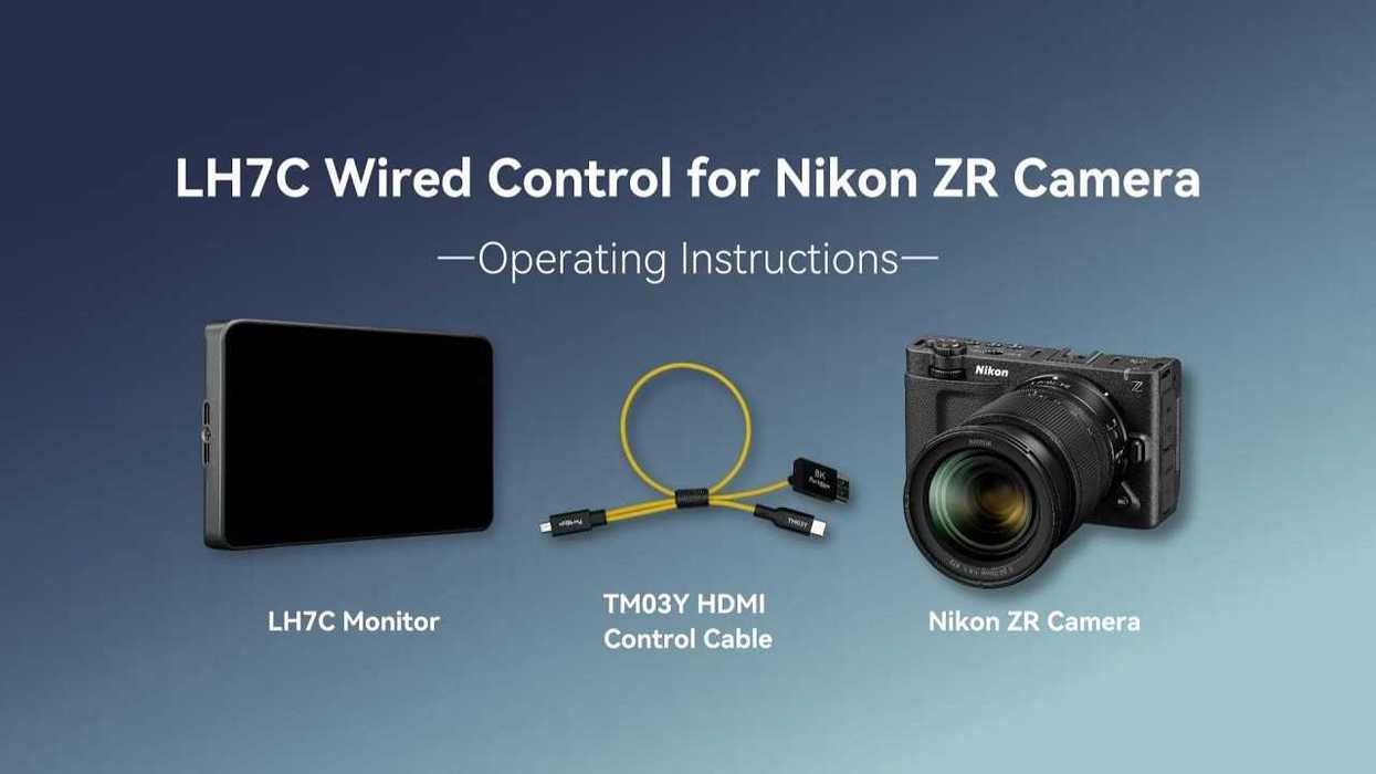 Portkeys LH7C Monitor Nikon ZR