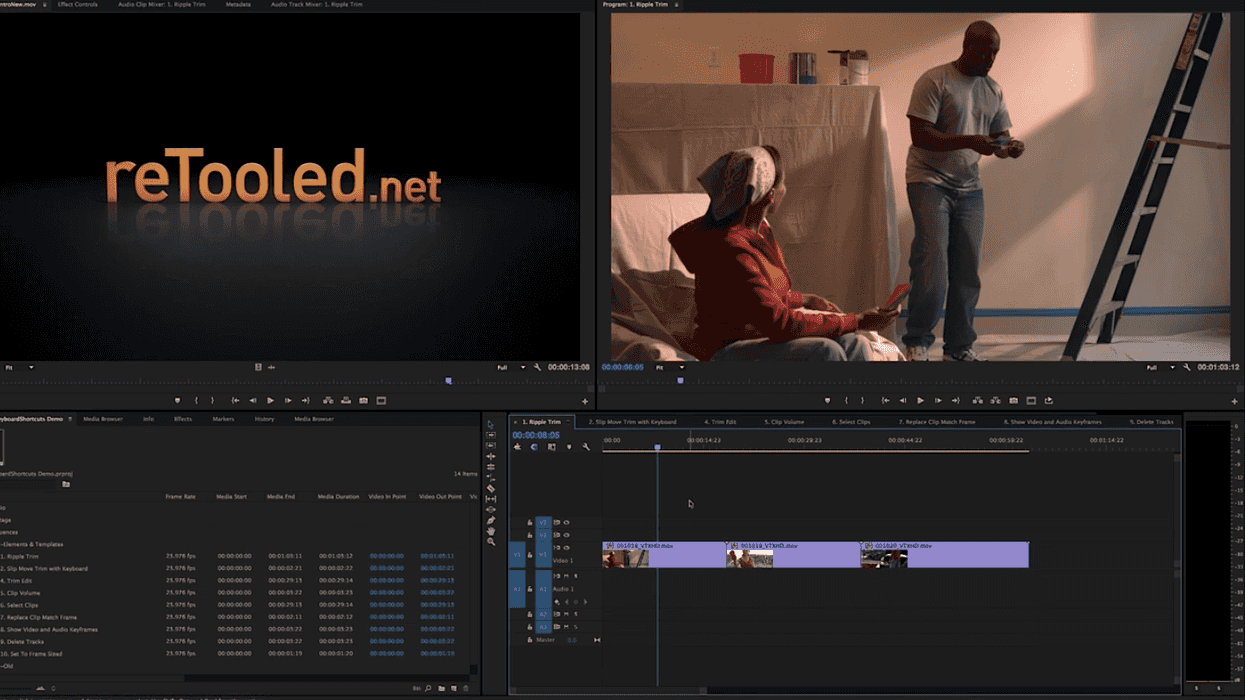 Premiere Pro CC Keyboard Shortcuts