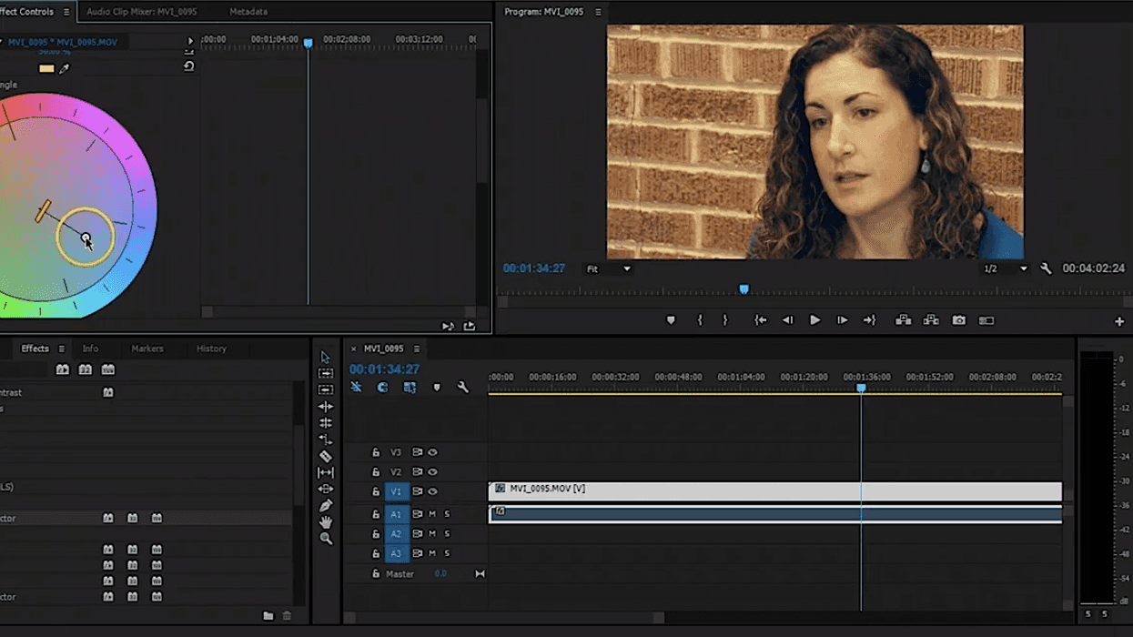 Premiere Pro White Balance Correction