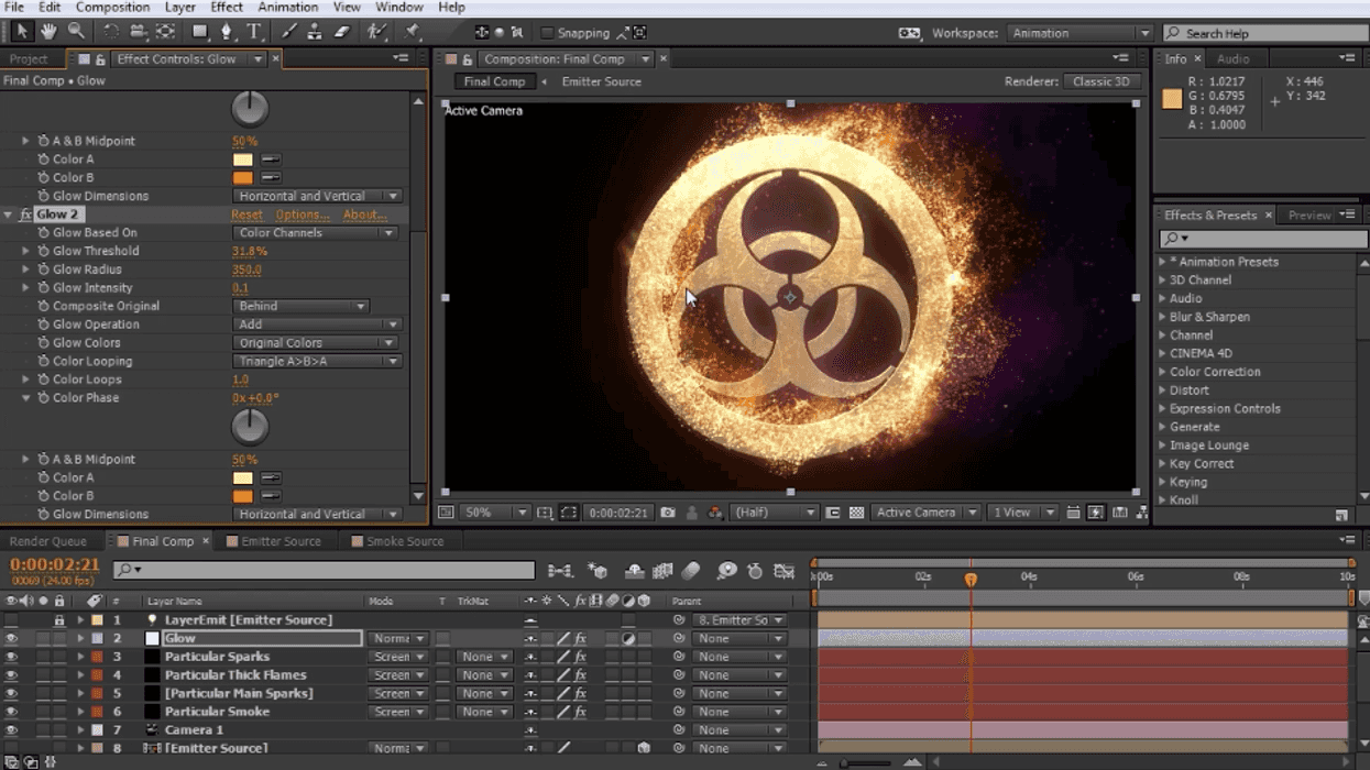 Procedural-fire-fx