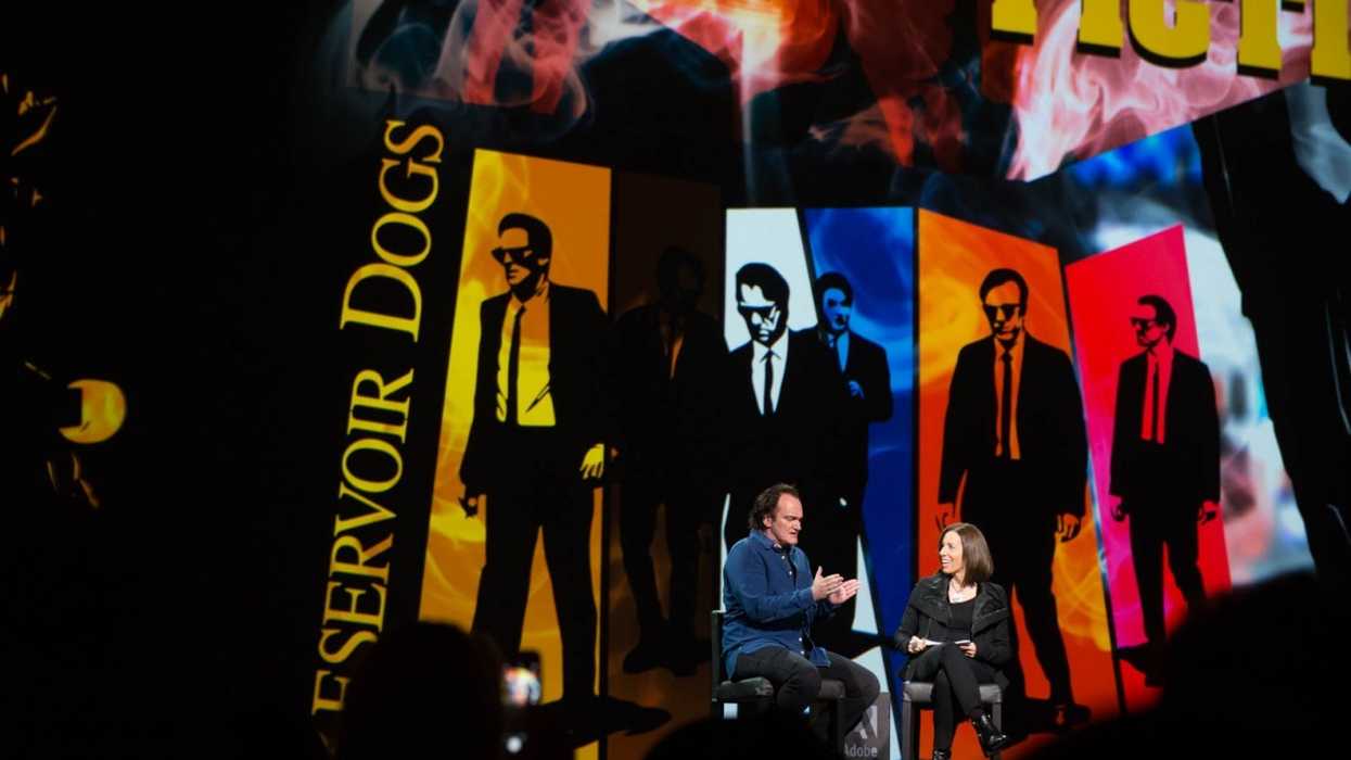 Quentin Tarantino Adobe Max Conference Discussion 2016 No Film School