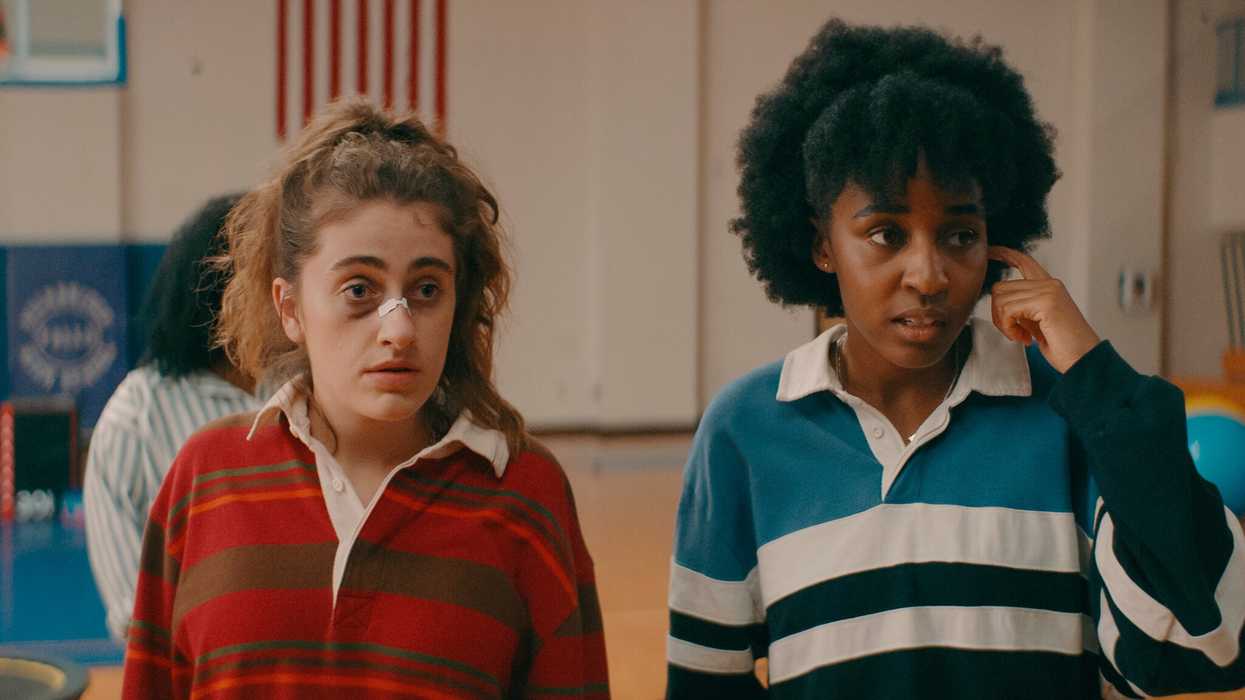 Rachel Sennott and Ayo Edebiri in 'Bottoms'