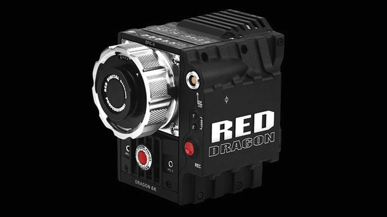 RED EPIC DRAGON PL Mount Black Background