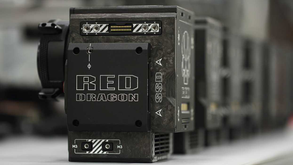 RED Forged Carbon Fiber DRAGON Aseembly Line
