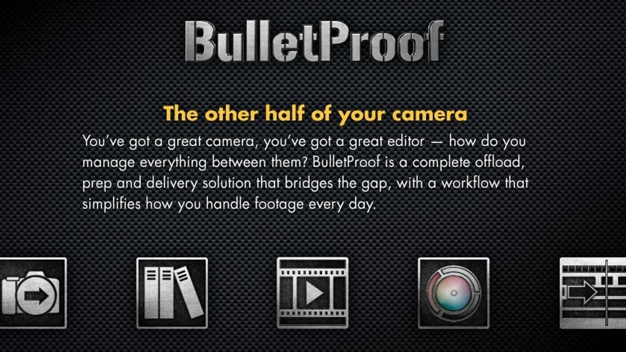 Red Giant Introduces BulletProof: a Complete Offload, Prep, and Delivery  Solution for Camera Footage