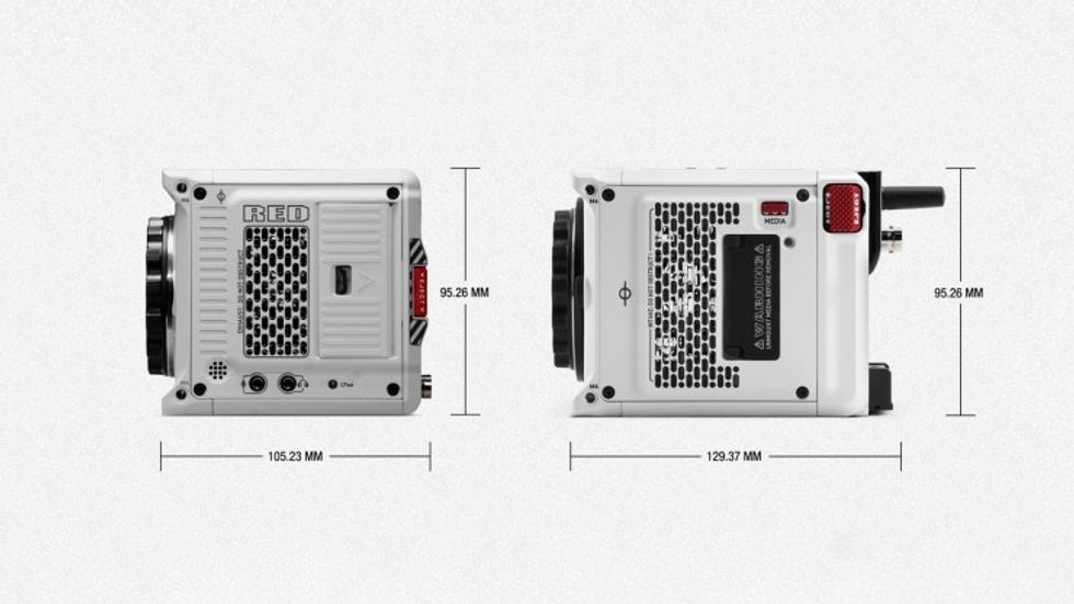 RED Komodo Line comparison