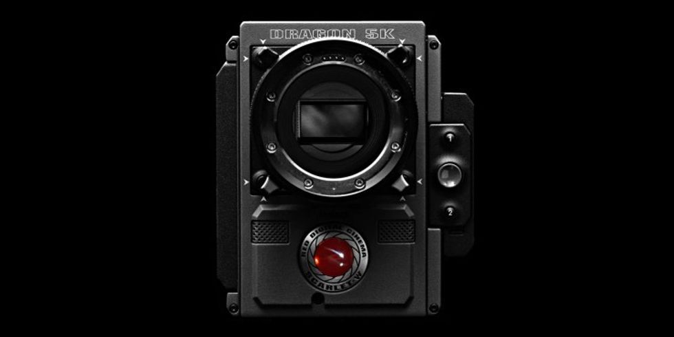 RED SCARLET-W 5K PL Mount Black Background