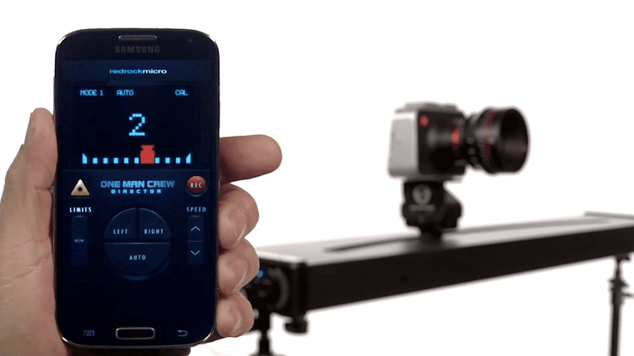 Redrock Micro One Man Crew Director Motorized Slider