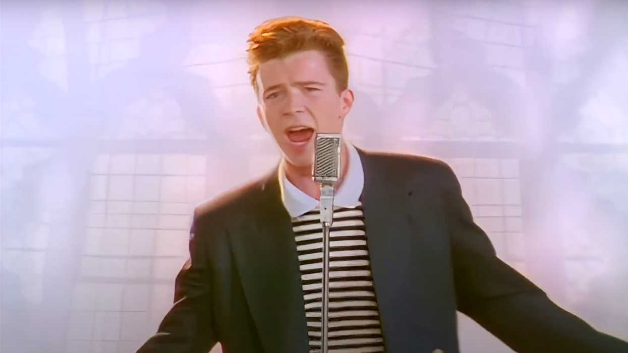Rick Astley in 4K