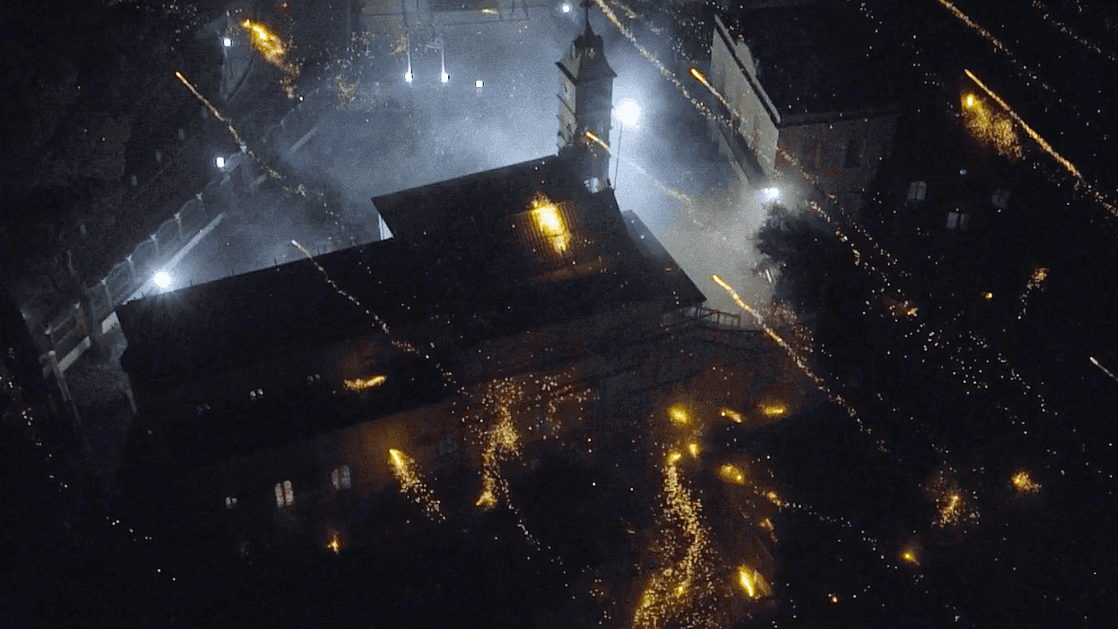 Rocket Wars Aerial Shot