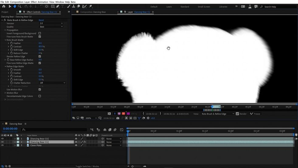 Roto Brush 2 Adobe After Effects