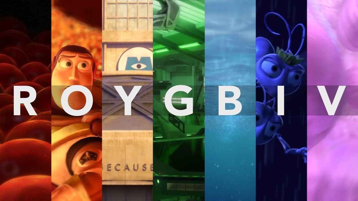 ROYGBIV: A Pixar Supercut