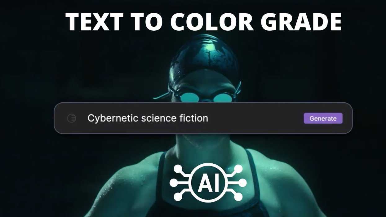 Runway Text to Color Grade