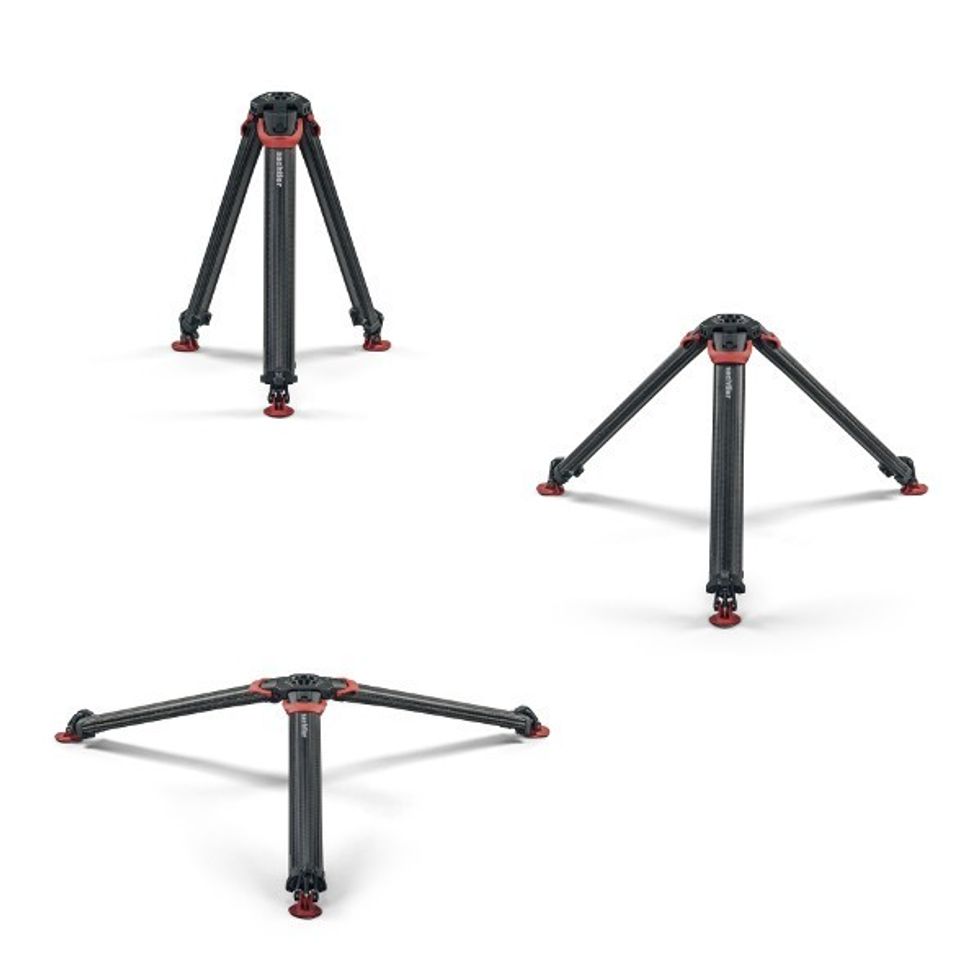Sachtler and Vinten Flowtech 75 Tripod