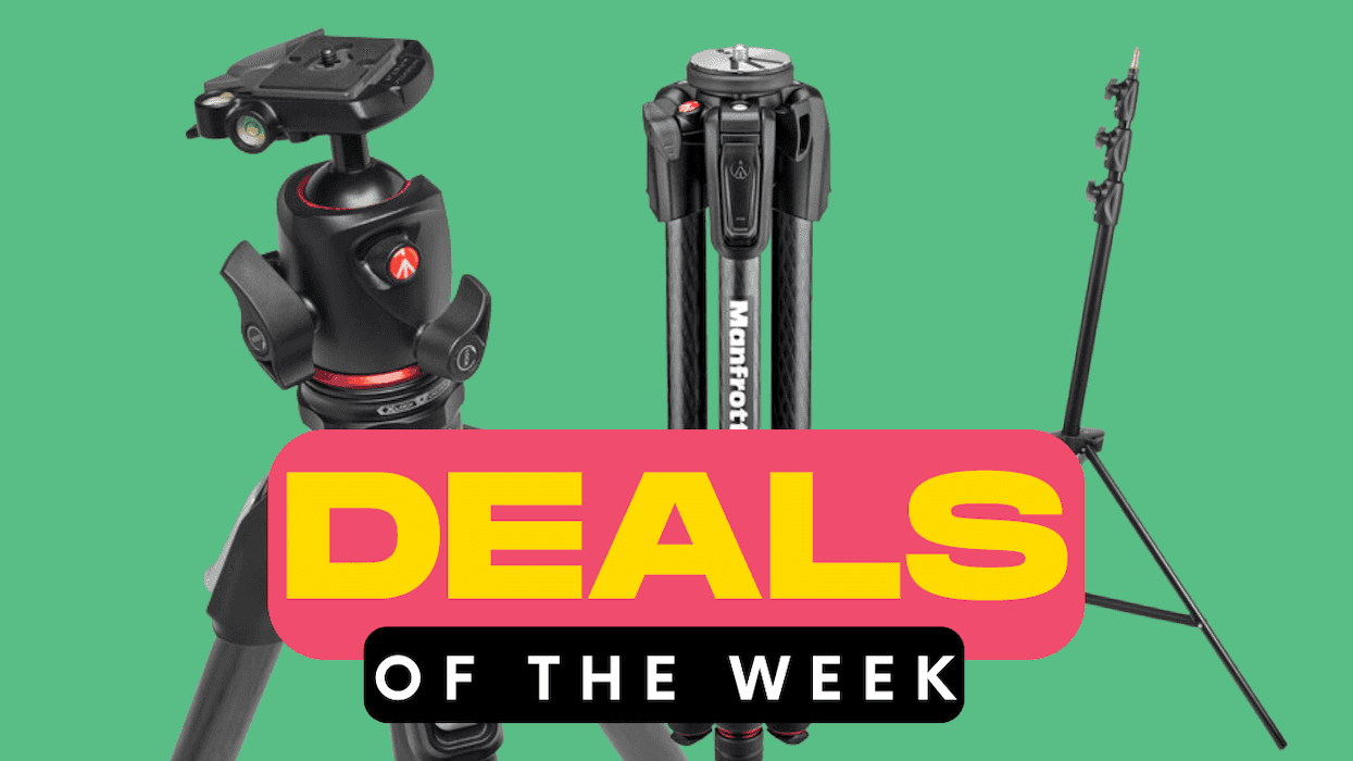 Safely Secure and Support Your Camera With These On-Sale Manfrotto Tripods