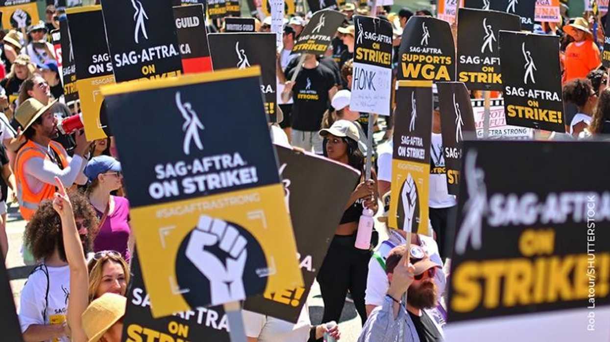 SAG-AFTRA on strike in 2023