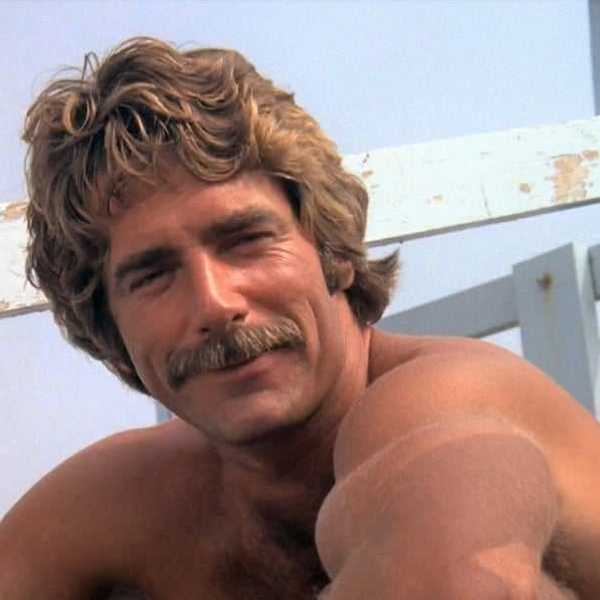 Sam Elliott in his breakout role as Rick in the 1976 film Lifeguard