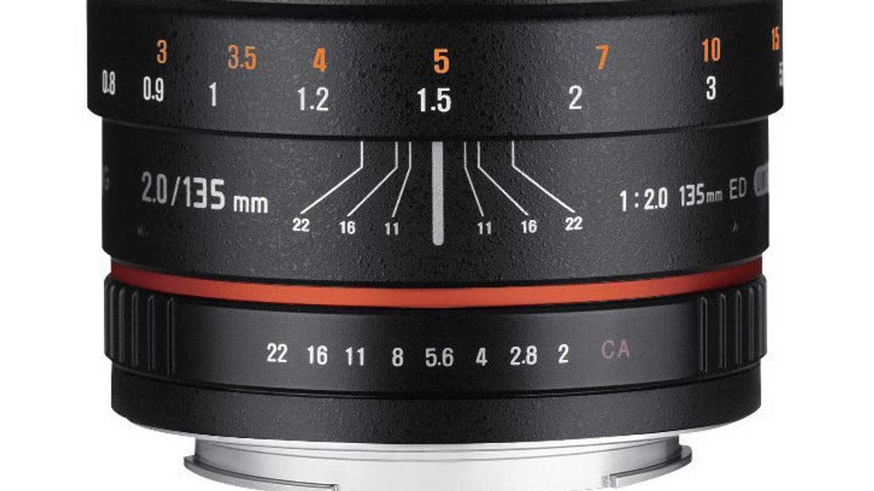 Samyang 135mm f/2