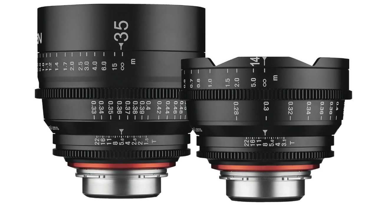 Samyang Rokinon Xeen 14mm 35mm