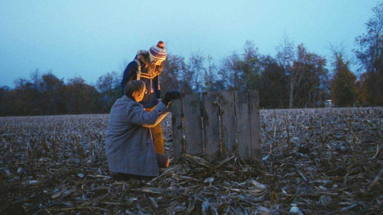 Saoirse Ronan and Stanley Tucci as Susie and George