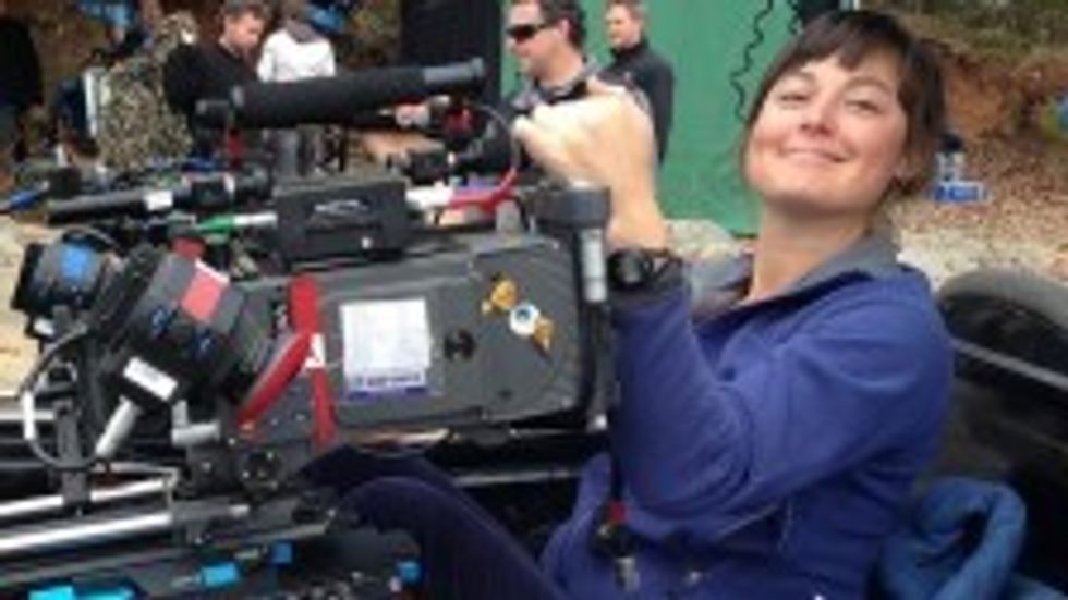 Sarah Jones with Cameras