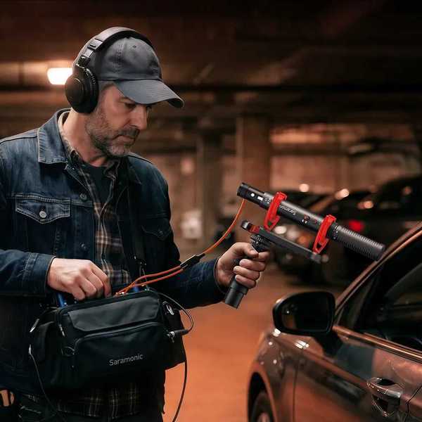 Saramonic SG MS1 Stereo Condenser Shotgun Microphone