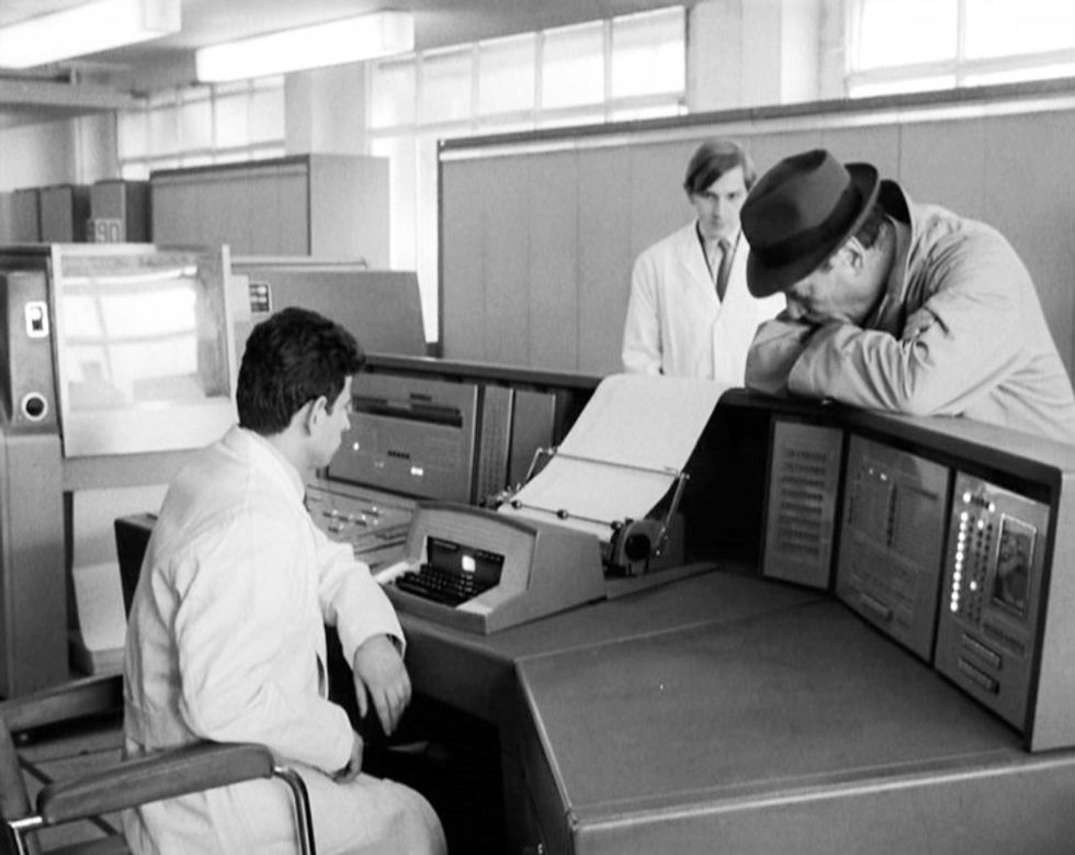Scientists in Alphaville Godard No Film School